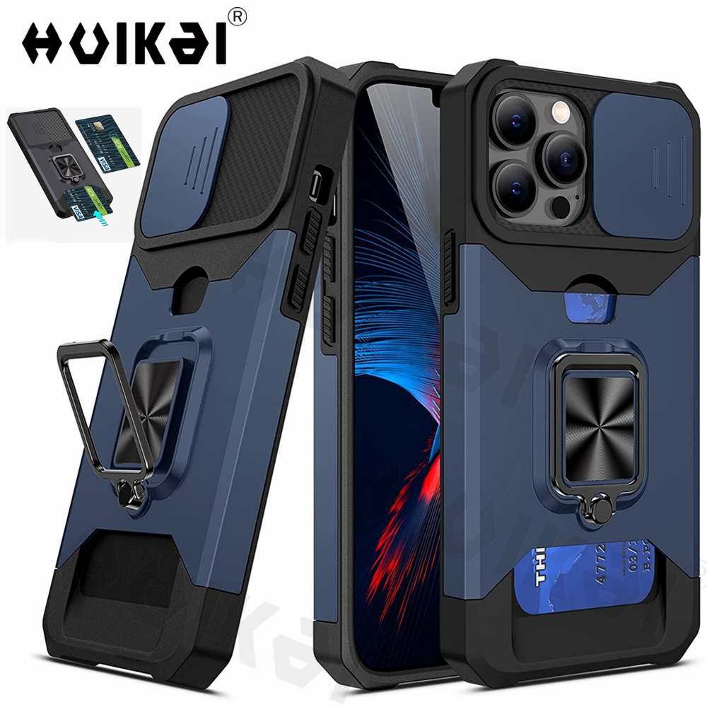Slide Camera Cover Kickstand Card Wallet Case for iPhone 13 Pro Max 13 12 Pro 11 X XS 8 Shockproof Grade Protective Phone Case
Slide Camera Cover Kickstand Card Wallet Case for iPhone 13 Pro Max 13 12 Pro 11 X XS 8 Shockproof Grade Protective Phone Case