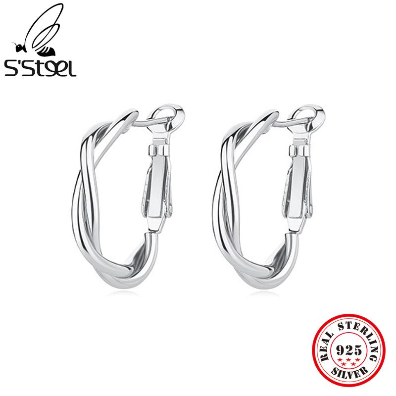 Hoop & Huggie S'STEEL 925 Sterling Silver Irregular Designer Earring 2021 Trend Gift For Women Neo-gothic Casual Fine Jewelry Accessories
Hoop & Huggie S'STEEL 925 Sterling Silver Irregular Designer Earring 2021 Trend Gift For Women Neo-gothic Casual Fine Jewelry Accessories