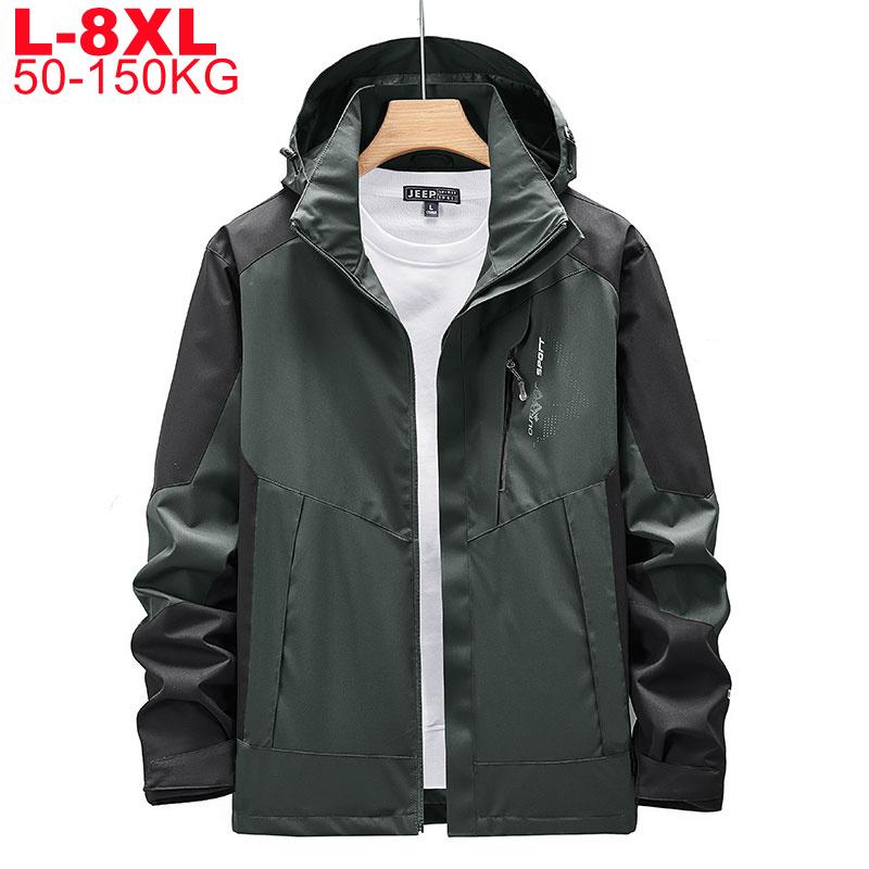 Men's Jackets Big Size 8xl 7xl 6xl Waterproof Jacket Men Outdoor Large Autumn Winter Windproof Outwear Windbreakers Coat Male, Black;brown
Men's Jackets Big Size 8xl 7xl 6xl Waterproof Jacket Men Outdoor Large Autumn Winter Windproof Outwear Windbreakers Coat Male, Black;brown
