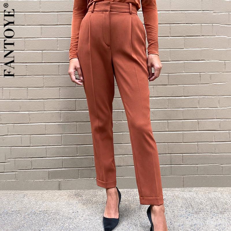 Fantoye High Waist Pockets Black Pants For Women Fashion Zipper Straight Office Ladies Suit Pant Casual Fitness Pencil Trousers, Black;white
Fantoye High Waist Pockets Black Pants For Women Fashion Zipper Straight Office Ladies Suit Pant Casual Fitness Pencil Trousers, Black;white