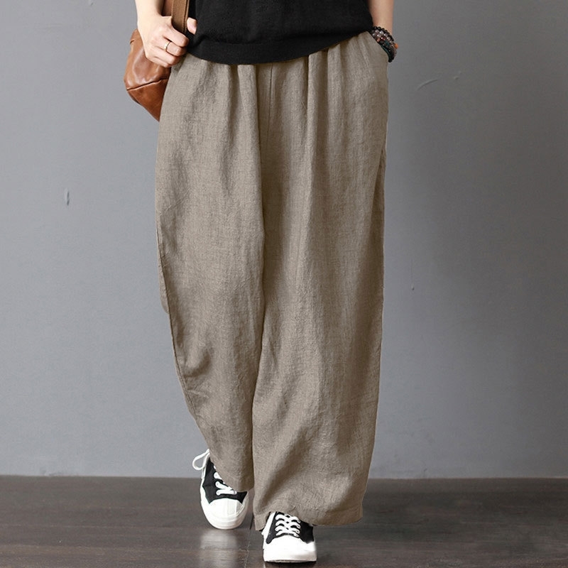 Plus Size 5xl Cotton Linen Pants Women Spring High Waist Wide Leg Casual Summer Trousers Loose Women' Streetwear 210603, Gray
Plus Size 5xl Cotton Linen Pants Women Spring High Waist Wide Leg Casual Summer Trousers Loose Women' Streetwear 210603, Gray