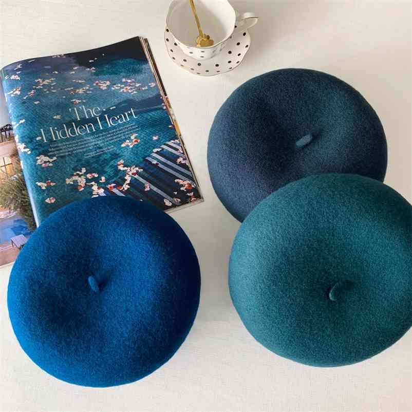 Luna&Dolphin Women Wool British Style Berets Autumn Japanese Korean Wild Models Knitting Artist Cap Winter Painter Beanie Hat 210429, White
Luna&Dolphin Women Wool British Style Berets Autumn Japanese Korean Wild Models Knitting Artist Cap Winter Painter Beanie Hat 210429, White