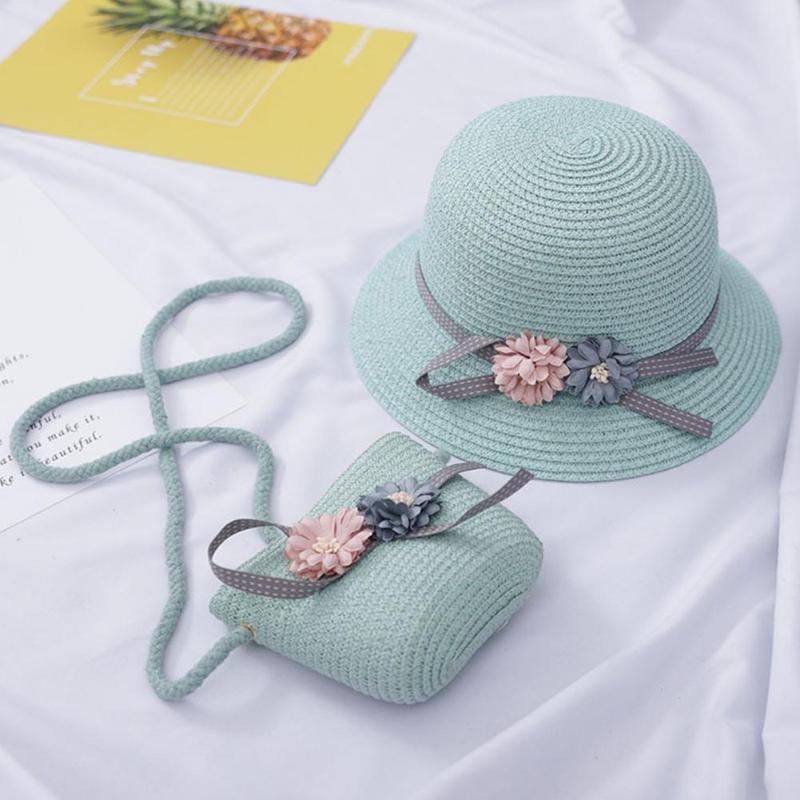 Wide Brim Hats Summer Girl Children 2 Pieces Set Straw Hat+ Handbag Flower Visor Cap Hat Kid Baby Sun, Beige
Wide Brim Hats Summer Girl Children 2 Pieces Set Straw Hat+ Handbag Flower Visor Cap Hat Kid Baby Sun, Beige