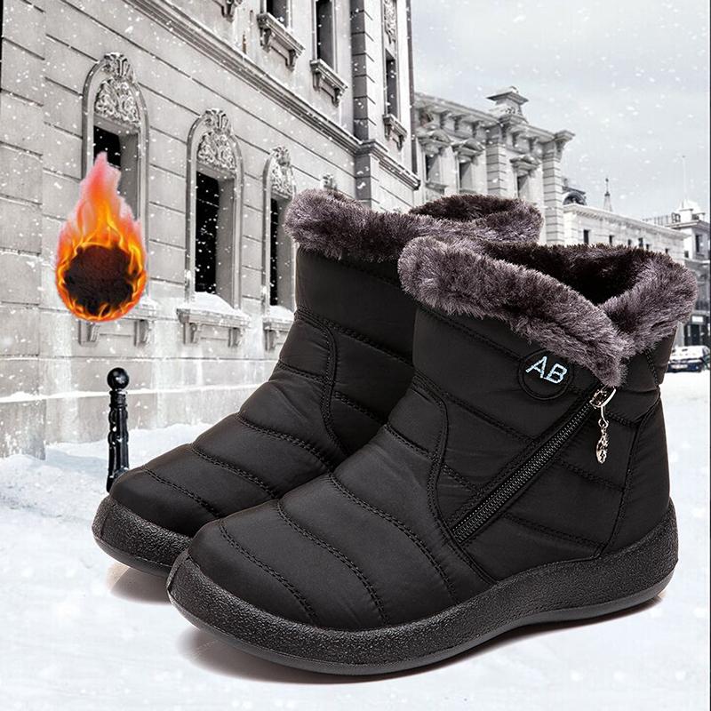 Women Boots 2021 Fashion Waterproof Snow For Winter Shoes Casual Lightweight Ankle Botas Mujer Warm, Black
Women Boots 2021 Fashion Waterproof Snow For Winter Shoes Casual Lightweight Ankle Botas Mujer Warm, Black