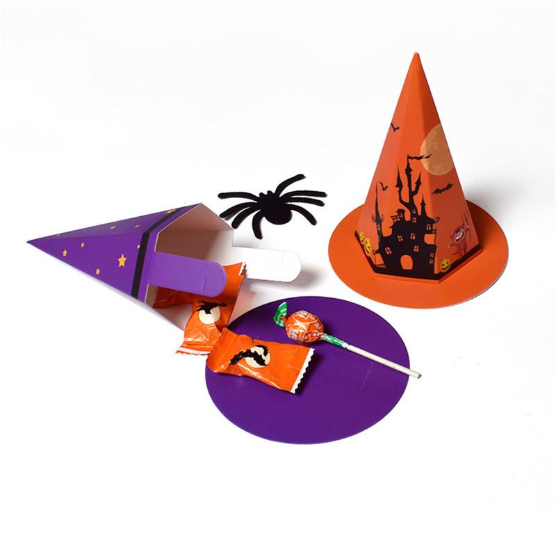 20Pcs Halloween Candy Boxes Lovely Trick Or Treat Desserts Cartoon Hat Gift Packing Box Pumpkin Bat Orange Purple Kids Favor Wrap
20Pcs Halloween Candy Boxes Lovely Trick Or Treat Desserts Cartoon Hat Gift Packing Box Pumpkin Bat Orange Purple Kids Favor Wrap