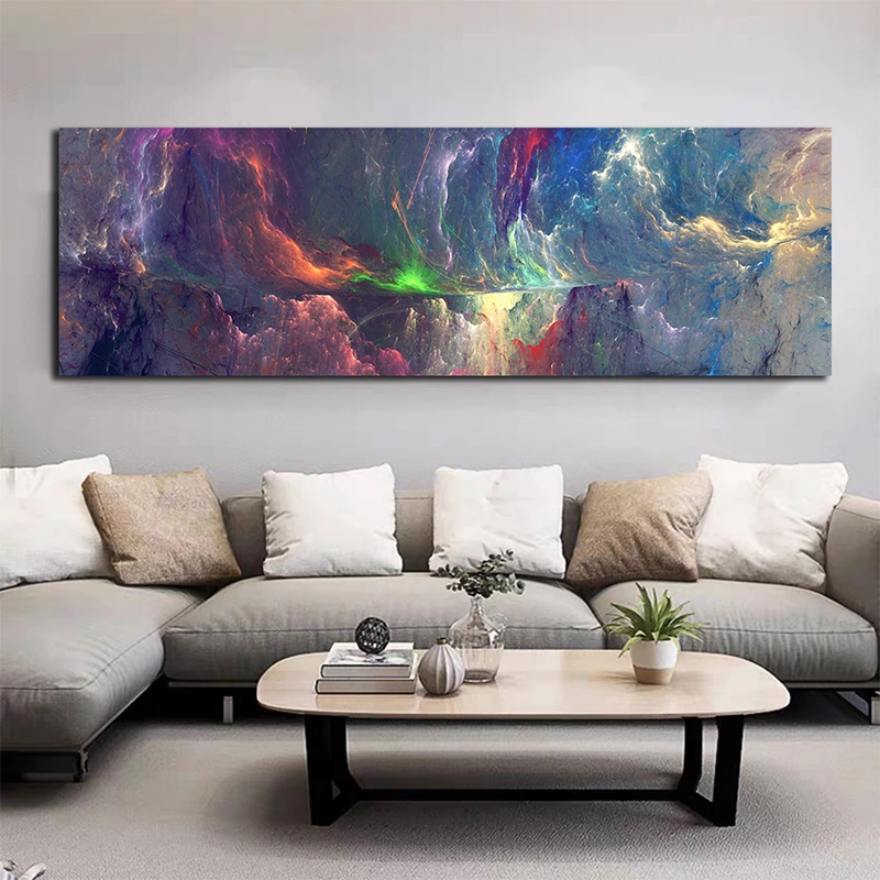 Abstract Clouds Boat Poster Painting Wall Art Pictures For Living Room Office Canvas Prints Modern Home Decor Landscape Cuadros