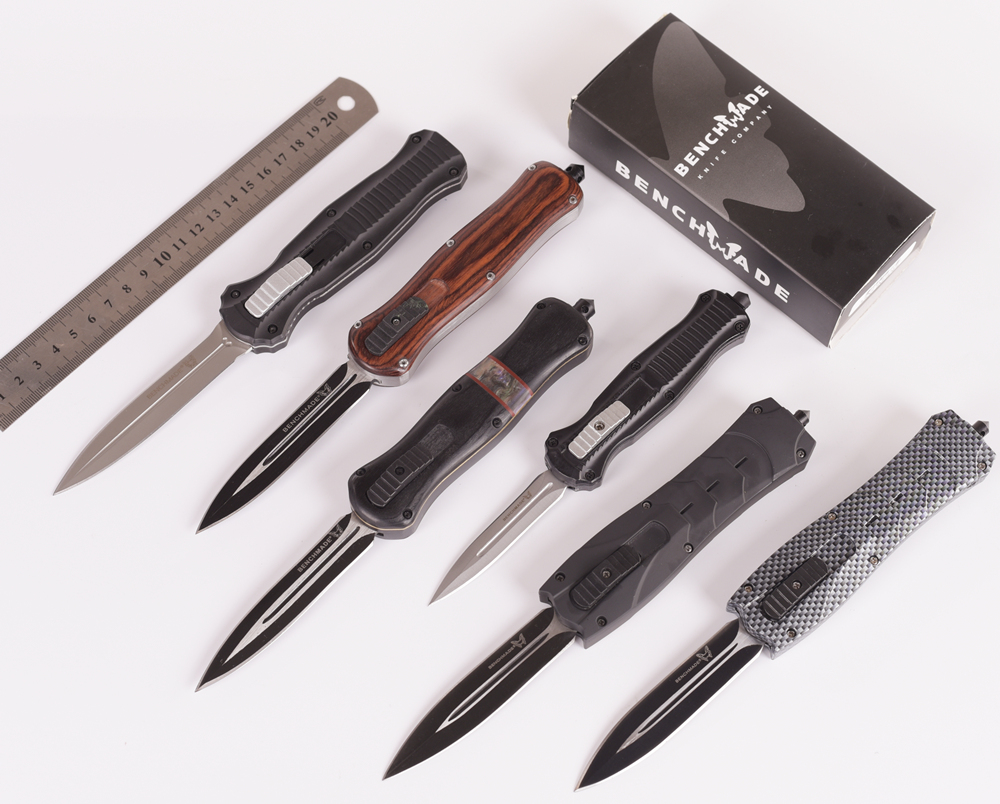 Benchmade Infidel AUTO Knife 3.95" D2 Satin Double Edge Blade, Handle of various styles Outdoor Survival Trip Camping EDC Self-Defense
Benchmade Infidel AUTO Knife 3.95" D2 Satin Double Edge Blade, Handle of various styles Outdoor Survival Trip Camping EDC Self-Defense