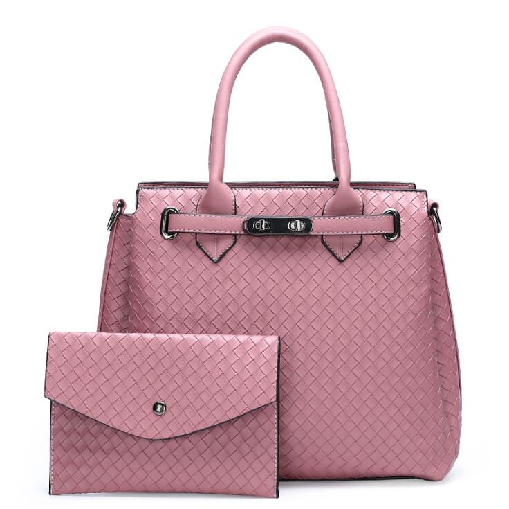 Factory wholesale women bag classic two-piece Knitting handbag elegant Joker solid color leather tote handbags large Crochet fashion messenger bags
Factory wholesale women bag classic two-piece Knitting handbag elegant Joker solid color leather tote handbags large Crochet fashion messenger bags