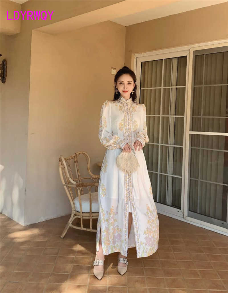 autumn and winter fashion high-end bubble sleeve printed dress Knee-Length Natural Mandarin Collar Beach Style 210603, The picture color
autumn and winter fashion high-end bubble sleeve printed dress Knee-Length Natural Mandarin Collar Beach Style 210603, The picture color