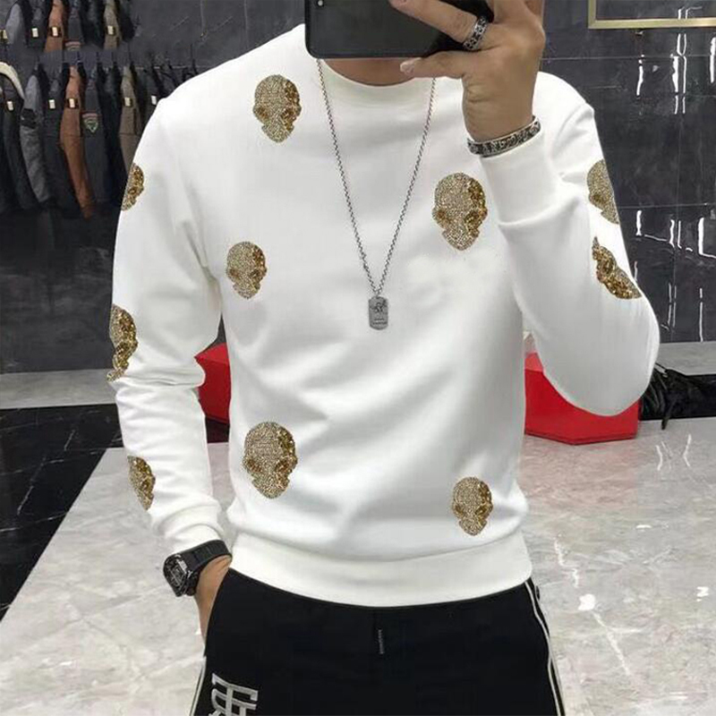 Man Hoodie Rhinestone Alien Casual Sweatshirt New Fashion Hoody Fleece Warm Streetwear Oversized High-Quality Mens Clothing Winter Autumn Pullover, Black
Man Hoodie Rhinestone Alien Casual Sweatshirt New Fashion Hoody Fleece Warm Streetwear Oversized High-Quality Mens Clothing Winter Autumn Pullover, Black