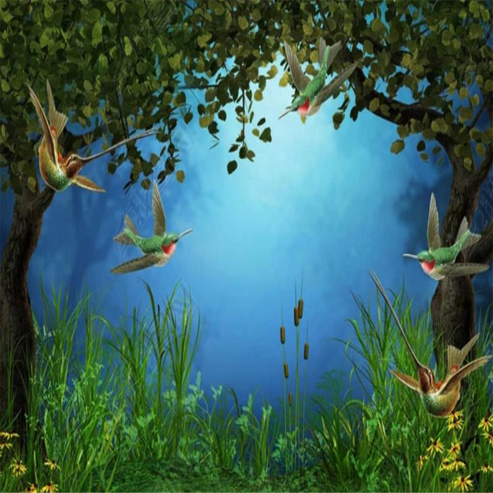 fantasy wallpapers Forest wallpaper dream background wall mural 3d stereoscopic wallpaper