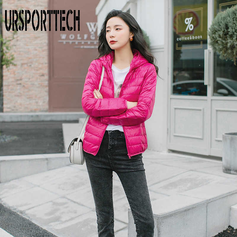 Winter Jacket Women Down Jackets Plus Size 5xl Casual Ultra Light Warm Down Jacket Women High Quality Jacket Woman Hooded Coat 210528