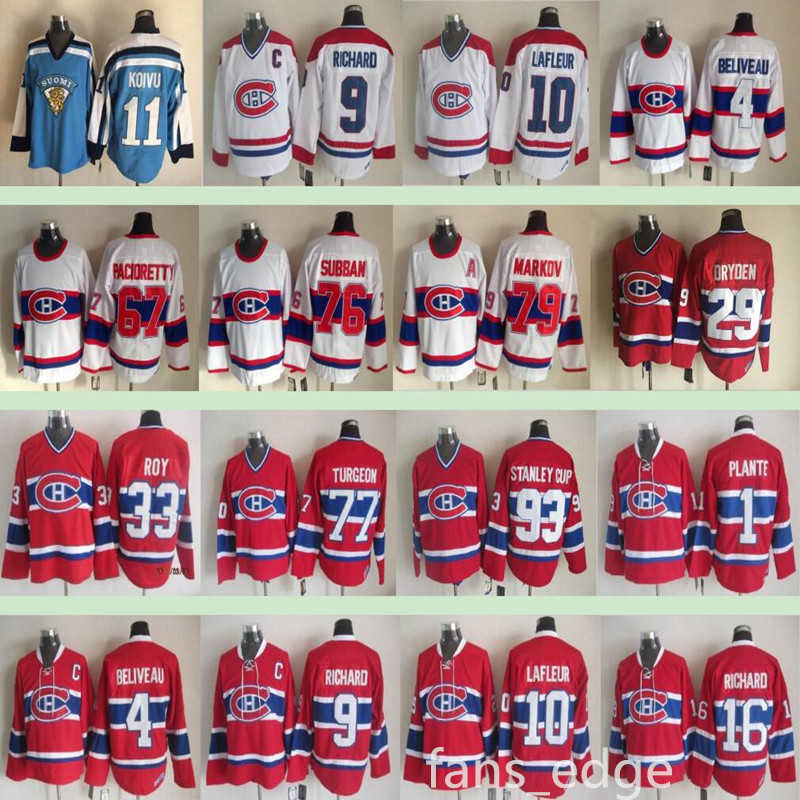 Montréal Canadiens Winter Classic #27 ALEX KOVALEV 23 Ken Dryden 18 Serge Savard 16 Henri Richard 1 Jacques Plante Men Ice Hockey Jersey, Black;red
Montréal Canadiens Winter Classic #27 ALEX KOVALEV 23 Ken Dryden 18 Serge Savard 16 Henri Richard 1 Jacques Plante Men Ice Hockey Jersey, Black;red