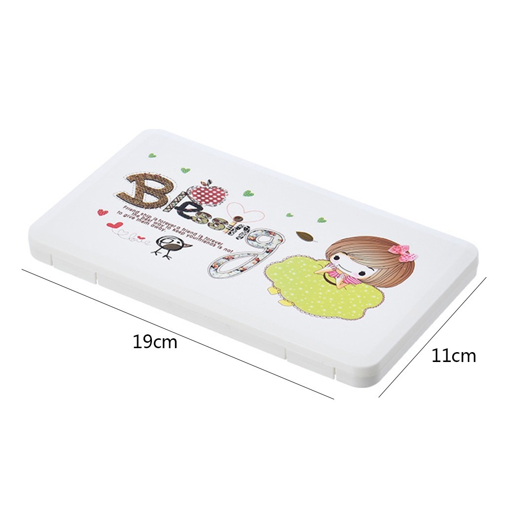 1pc nice dwaterproof proof water flip cover protection mask case storage portable anti-moisture mask holder