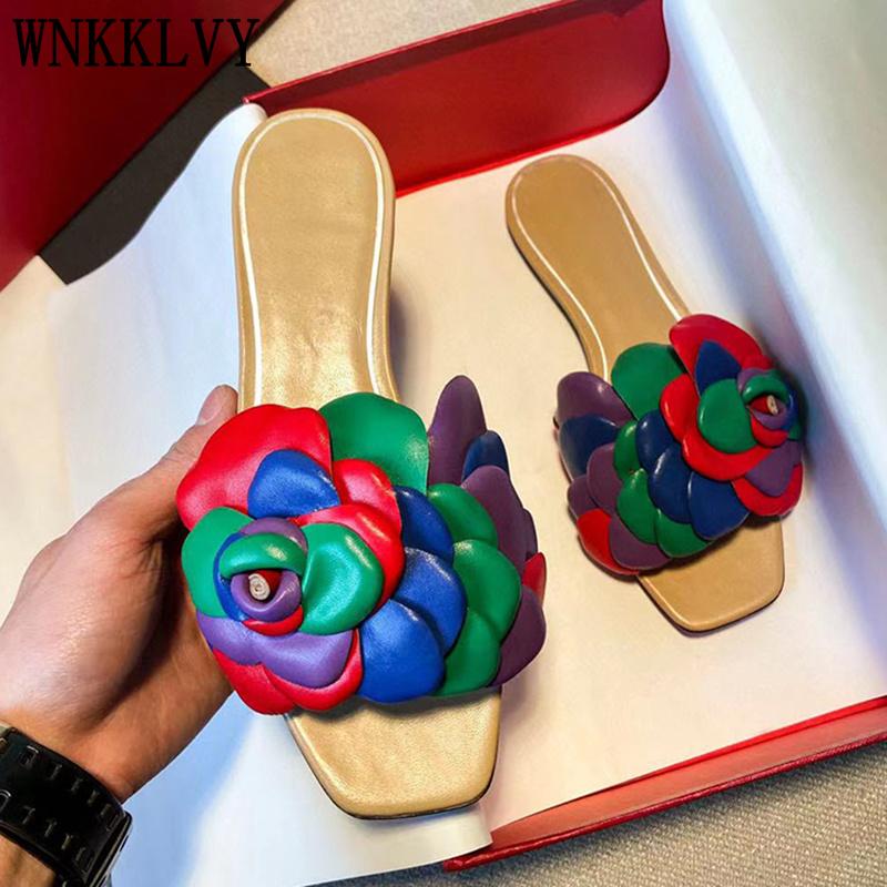 Summer Sexy Open Toe Beach Slides Real Leather Petal Flower Flat Slipper Women Shoes Outdoor Comfort Dress Flipflops Sandals Slippers, Black
Summer Sexy Open Toe Beach Slides Real Leather Petal Flower Flat Slipper Women Shoes Outdoor Comfort Dress Flipflops Sandals Slippers, Black
