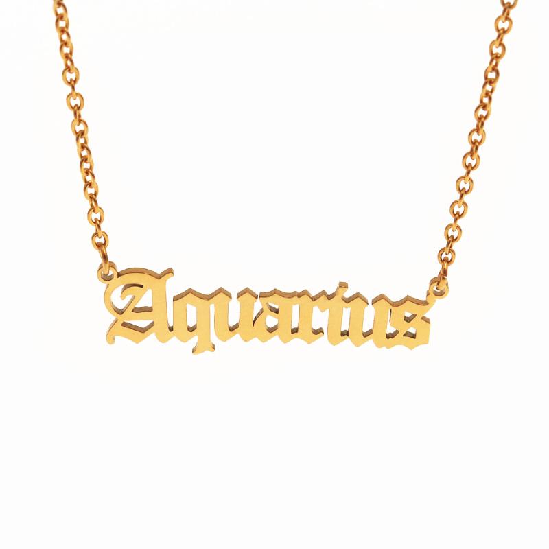 Pendant Necklaces Fashion Horoscope Zodiac Choker Necklace Goth Gemini Capricorn Scorpio Constellations Collares Para Mujer, Silver
Pendant Necklaces Fashion Horoscope Zodiac Choker Necklace Goth Gemini Capricorn Scorpio Constellations Collares Para Mujer, Silver
