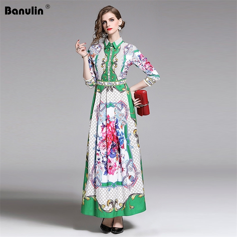 Banulin Runway Spring Summer Sexy Plaid Floral Print Turn Down Vacation Party Maxi Long Dresses Female Vestdios B8801 210603, The picture color
Banulin Runway Spring Summer Sexy Plaid Floral Print Turn Down Vacation Party Maxi Long Dresses Female Vestdios B8801 210603, The picture color