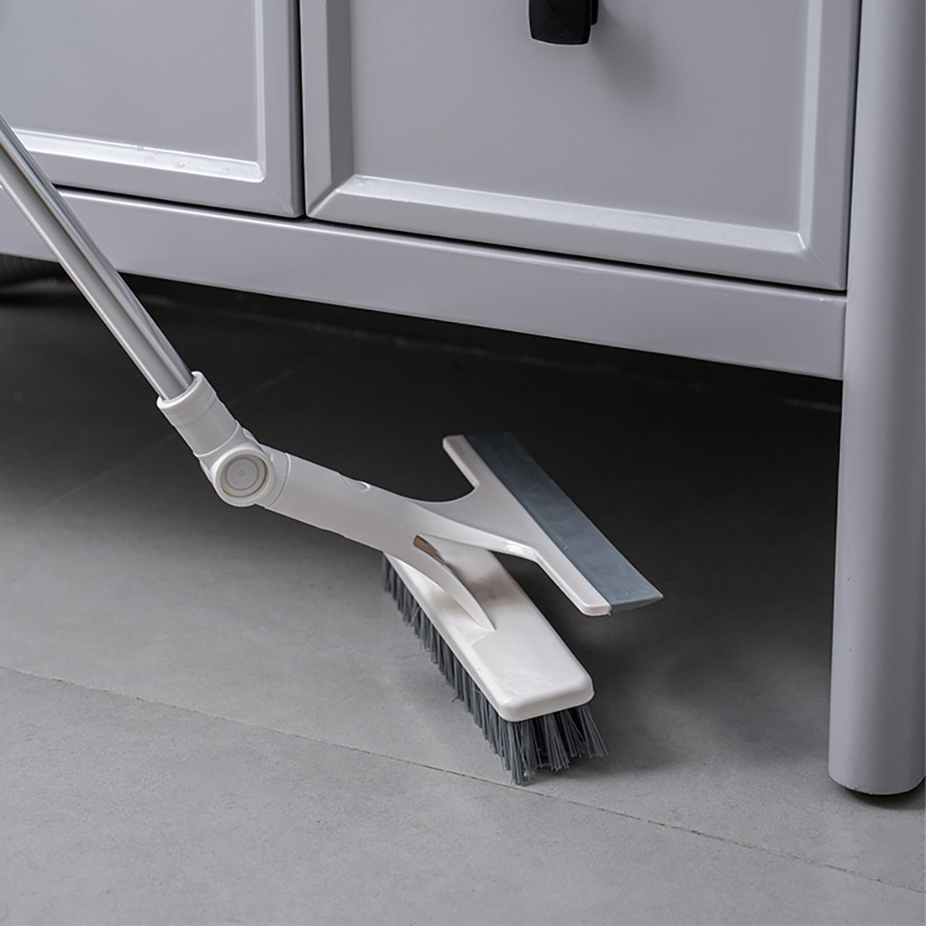 Cleaner 2 in 1 clean-up tool with elbow and straight-extension pole 45 "telescopic fool washing equipment