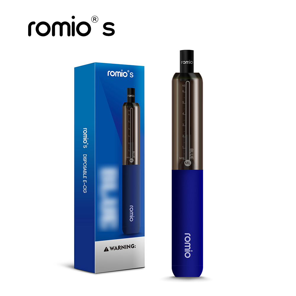 Romio E Cigarette Pod Disposable Vape Puff Bars 12 Colors Cotton Coil 6.5ml Tank Starter Kit 2000 Draw Activated 450mAh Battery Pre-charged
Romio E Cigarette Pod Disposable Vape Puff Bars 12 Colors Cotton Coil 6.5ml Tank Starter Kit 2000 Draw Activated 450mAh Battery Pre-charged