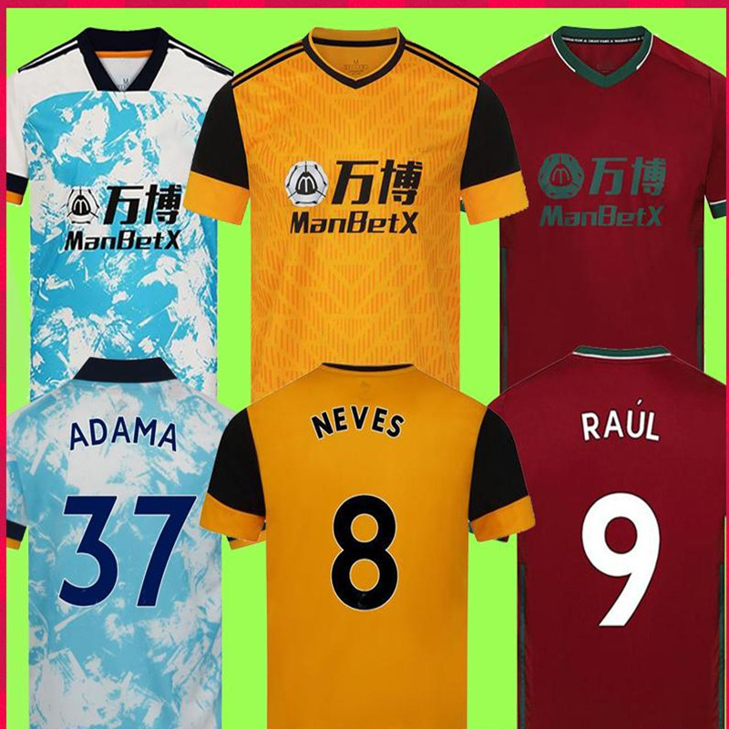 20 21 Wolves football jersey NEVES RAUL 2020 2021 PODENCE NEVES men's football jersey FÃBIO SILVA COADY, Black;yellow
20 21 Wolves football jersey NEVES RAUL 2020 2021 PODENCE NEVES men's football jersey FÃBIO SILVA COADY, Black;yellow