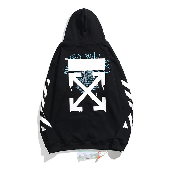 Hoodies Autumn 2021 Men's European High Edition Off and White Trendy Dripping Arrow Printed Long Sleeve Hooded Sweater, Black
Hoodies Autumn 2021 Men's European High Edition Off and White Trendy Dripping Arrow Printed Long Sleeve Hooded Sweater, Black