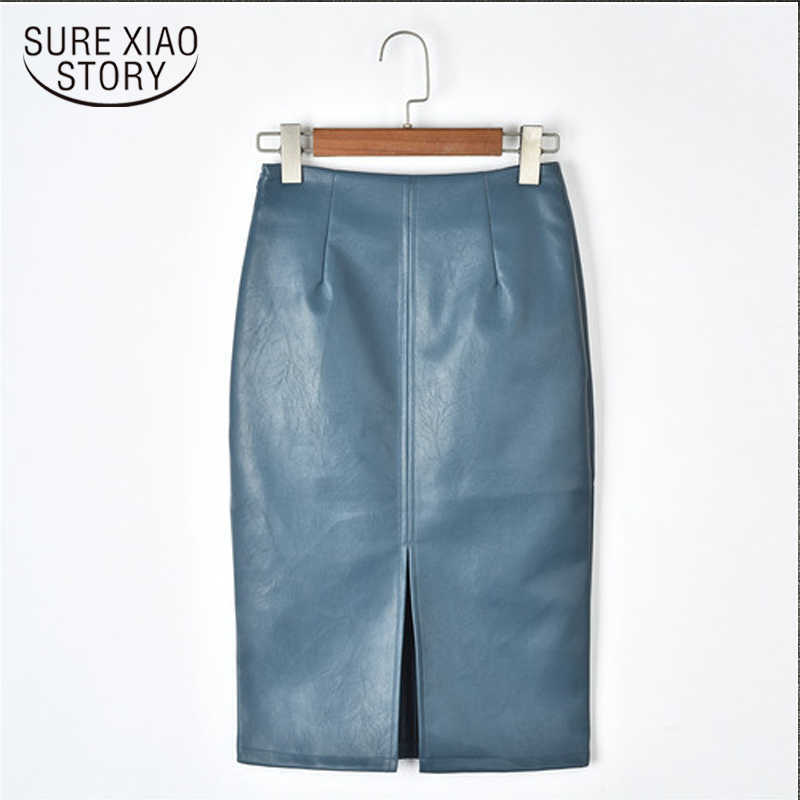 Summer Midi Skirt Women High Waist Straight Midi Skirts Solid Split Plus Size Skirts Korean PU Leather Skirts Women 210527, Black
Summer Midi Skirt Women High Waist Straight Midi Skirts Solid Split Plus Size Skirts Korean PU Leather Skirts Women 210527, Black