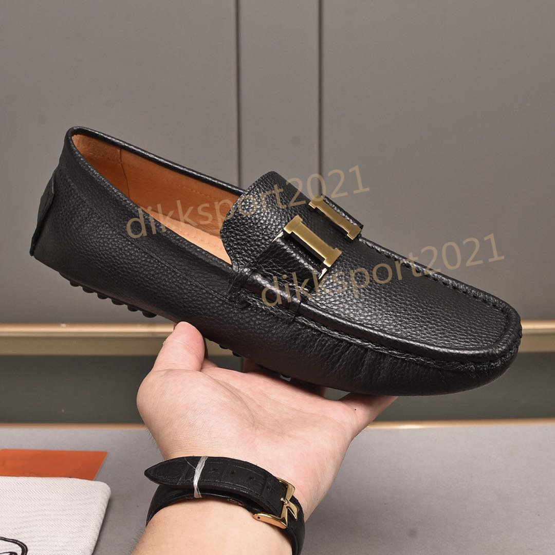 Men Flat Dress Shoes Casual Metal Buckle Genuine Leather Mules Fashion Loafers Men's Formal Business Flats, 15
Men Flat Dress Shoes Casual Metal Buckle Genuine Leather Mules Fashion Loafers Men's Formal Business Flats, 15