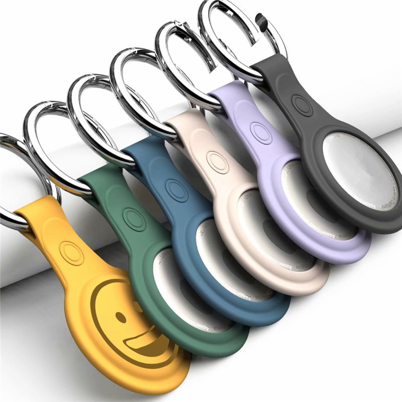 Fashion AirTags Silicone Cases Protective Cover Shell with Key Ring for AppleAirtags Smart Bluetooth Wireless Tracker Anti-lost case, Green
Fashion AirTags Silicone Cases Protective Cover Shell with Key Ring for AppleAirtags Smart Bluetooth Wireless Tracker Anti-lost case, Green