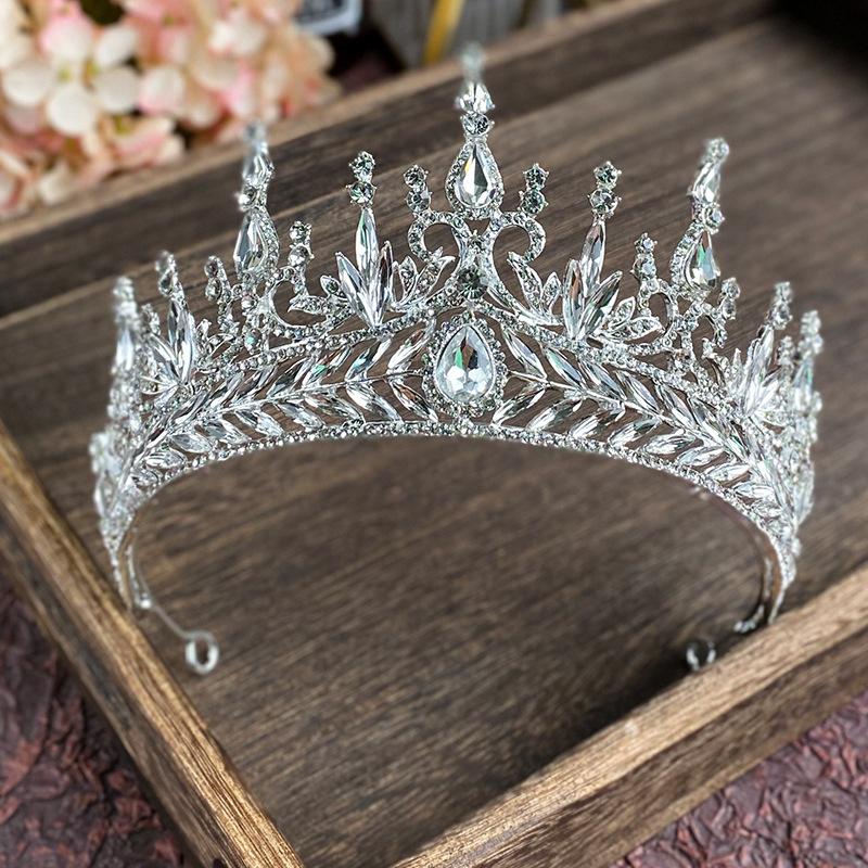 Hair Clips & Barrettes Glitter Rhinestone Bridal Crowns And Tiaras Gold Silver Color Wedding Headwear Elegant Hairband Jewelry HQ0173 
Hair Clips & Barrettes Glitter Rhinestone Bridal Crowns And Tiaras Gold Silver Color Wedding Headwear Elegant Hairband Jewelry HQ0173