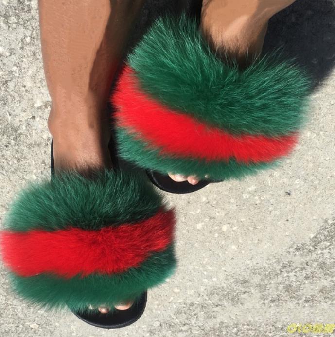 Real Fur Slides Women Slippers Fluffy Raccoon Sandals Flat Indoor Female Flip Flops Cute Furry Woman Shoes, Black
Real Fur Slides Women Slippers Fluffy Raccoon Sandals Flat Indoor Female Flip Flops Cute Furry Woman Shoes, Black
