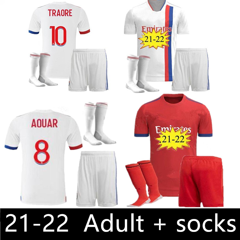 21 22 Maillot Lyon soccer jerseys adult kit + socks 2021 2022 Olympique Lyonnais Jersey de foot OL football shirts TRAORE MEMPHIS men kids kits thailand, Picture
21 22 Maillot Lyon soccer jerseys adult kit + socks 2021 2022 Olympique Lyonnais Jersey de foot OL football shirts TRAORE MEMPHIS men kids kits thailand, Picture