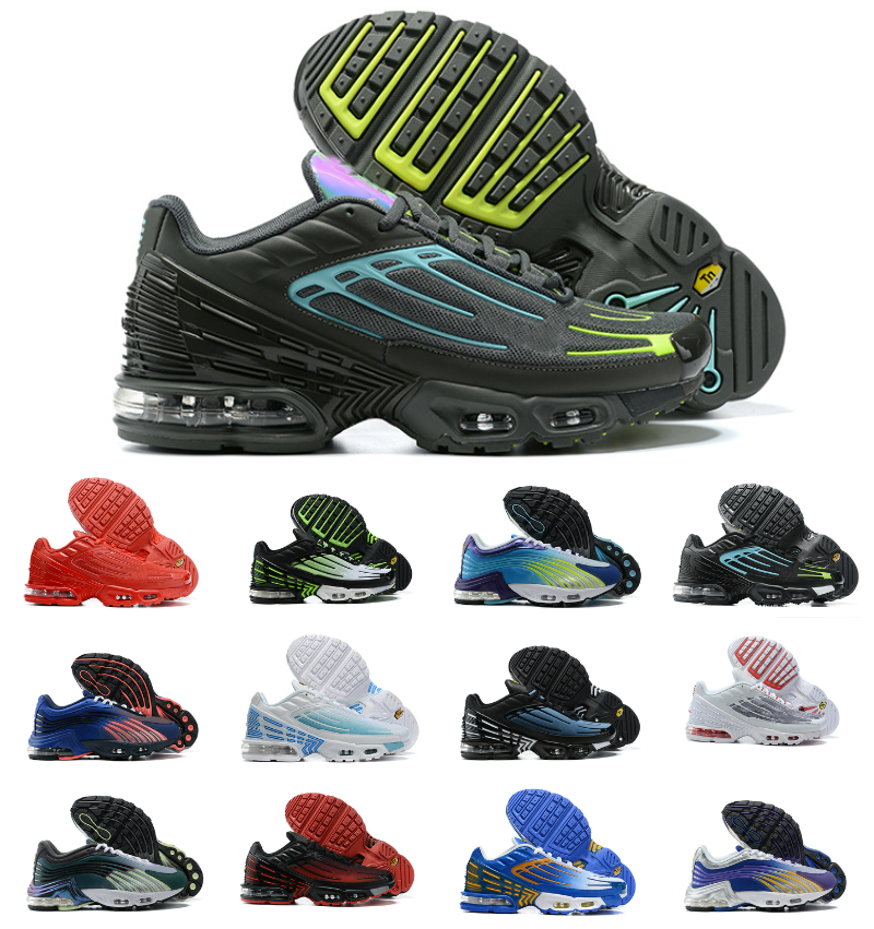 Mens Tn 3 Plus Tuned III Running Shoes TN3 Vast Parachute Crater Deep Royal Trainers Noir Triple Black Wolf Grey White Aquamarine Blue Nebula Hyper Violet Sneakers, Box
Mens Tn 3 Plus Tuned III Running Shoes TN3 Vast Parachute Crater Deep Royal Trainers Noir Triple Black Wolf Grey White Aquamarine Blue Nebula Hyper Violet Sneakers, Box