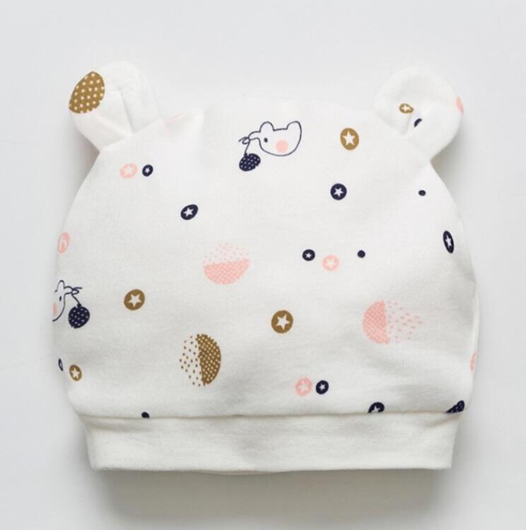 Spring and summer baby thin pure cotton fetal cap newborn baby 0 to 3 months lovely, White
Spring and summer baby thin pure cotton fetal cap newborn baby 0 to 3 months lovely, White