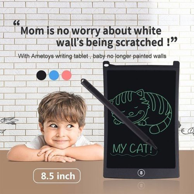 Electronic Drawing Board LCD Screen Writing Tablet 8.5Inch Digital Graphic Drawing Tablets Handwriting Pad Board+Pen
