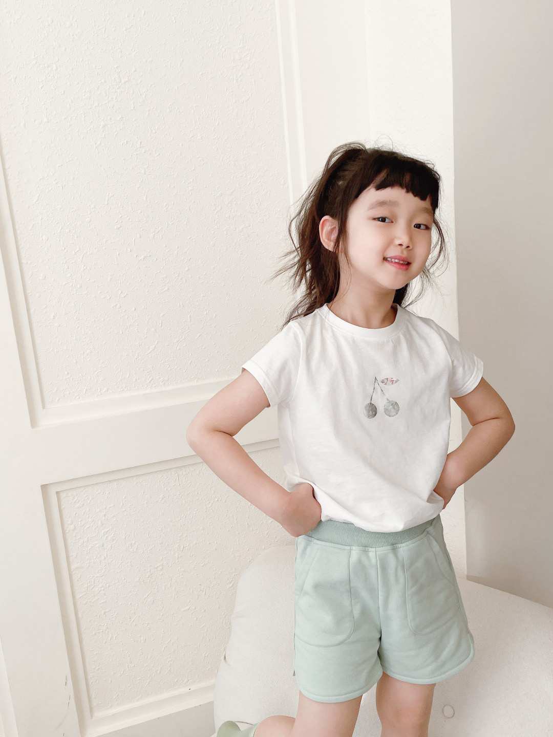Cotton t shirt Kids Girls Summer Baby girl short T-shirts short sleeve tops Fashion Cherry printing tshirt Clothing 3-14 Years, White
Cotton t shirt Kids Girls Summer Baby girl short T-shirts short sleeve tops Fashion Cherry printing tshirt Clothing 3-14 Years, White