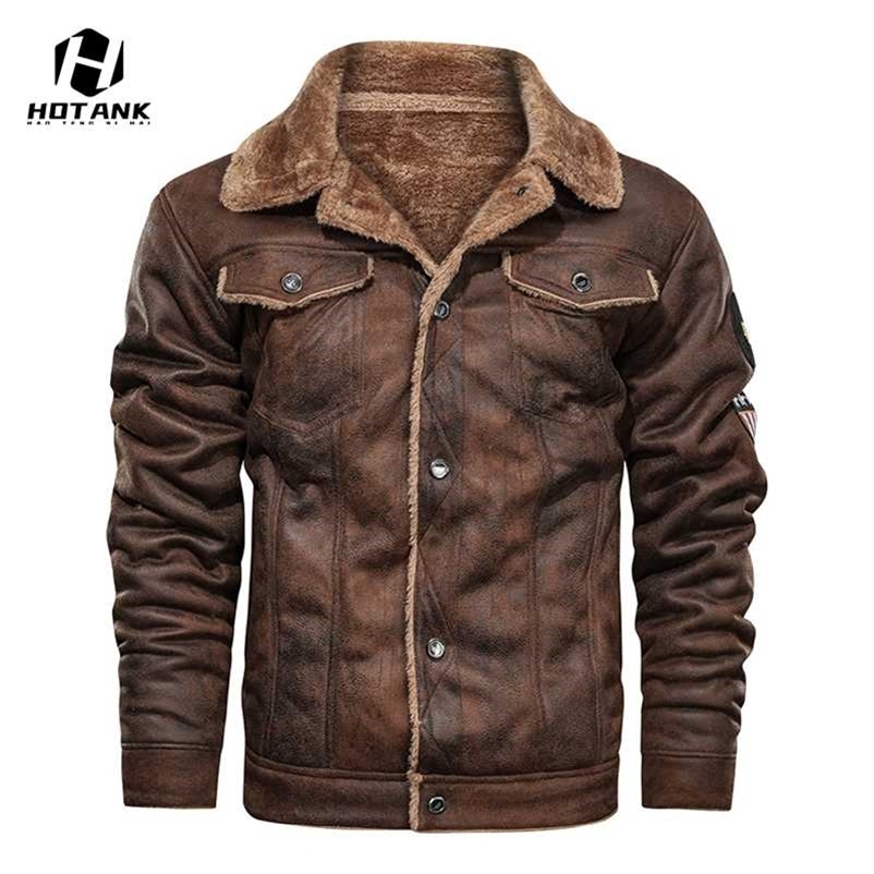 Autumn Winter Air Force Pilot Leather Jacket Men Thick Warm Military Bomber Tactical Pu Jackets Mens Coat Brand Clothing 211110, Mgh01brown
Autumn Winter Air Force Pilot Leather Jacket Men Thick Warm Military Bomber Tactical Pu Jackets Mens Coat Brand Clothing 211110, Mgh01brown