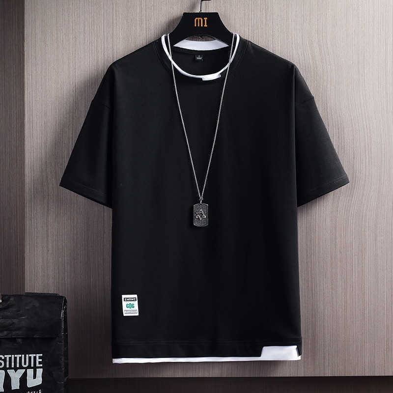 Summer Mens T-Shirts Fashion Casual Solid Tshirts Men Short Sleeve Loose Tops Harajuku Streetwear Brand Male O-Neck Tee 210603, Hh3771white
Summer Mens T-Shirts Fashion Casual Solid Tshirts Men Short Sleeve Loose Tops Harajuku Streetwear Brand Male O-Neck Tee 210603, Hh3771white