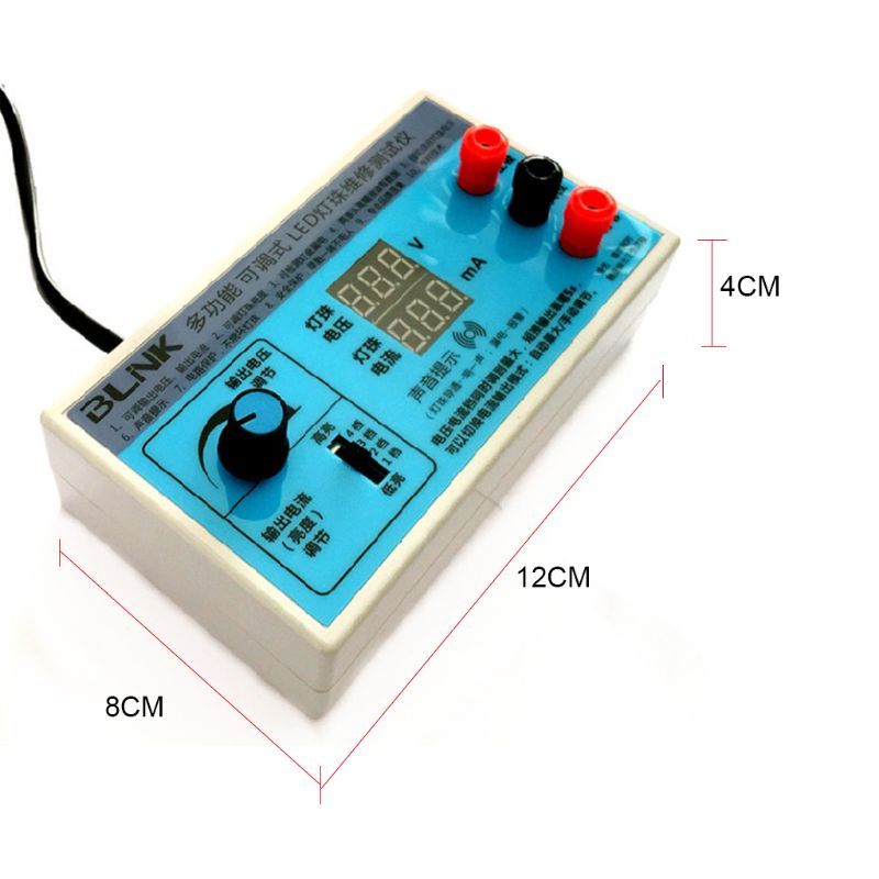 Digital Display Multifunctional Tester Can measure 100 strings from fitting current and voltage Led lamp crane maintenance
