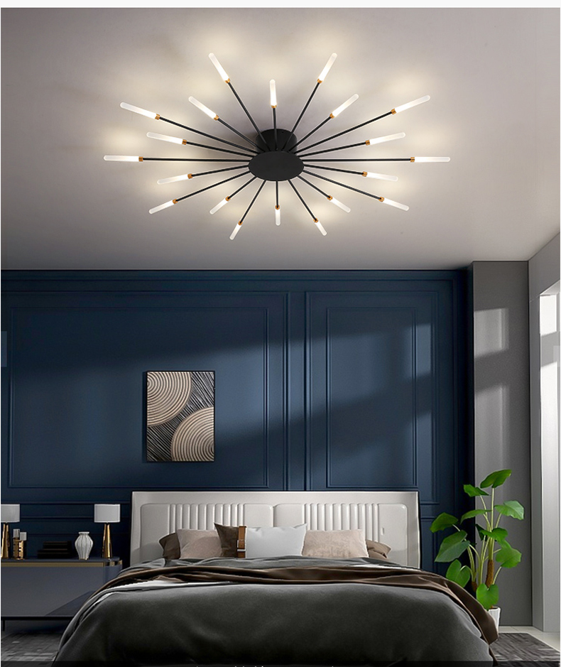 Modern LED Chandelier Lighting Ceiling Chandeliers lamp For Living Room Bedroom Kitchen Lustre Indoor Light Decoration Fixture Lights