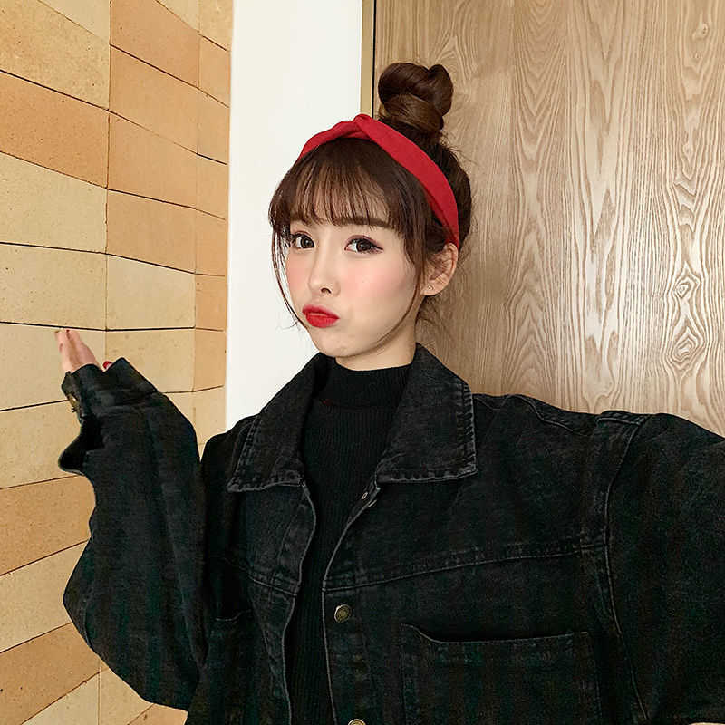 Black Denim Short Jackets Women Loose Single Breasted Button Pockets Korean Style Chic Retro Harajuku Casual Streetwear Womens 210804