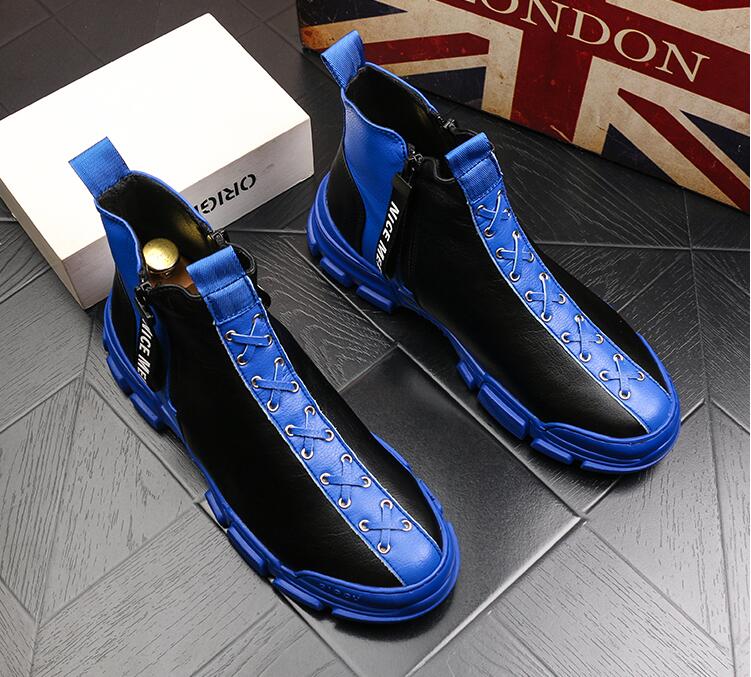 2021 Brand Men's Leather Shoes Korean Trend Comfortable Loafer Men Shoes British Fashion Men Sneakers New Moccasins