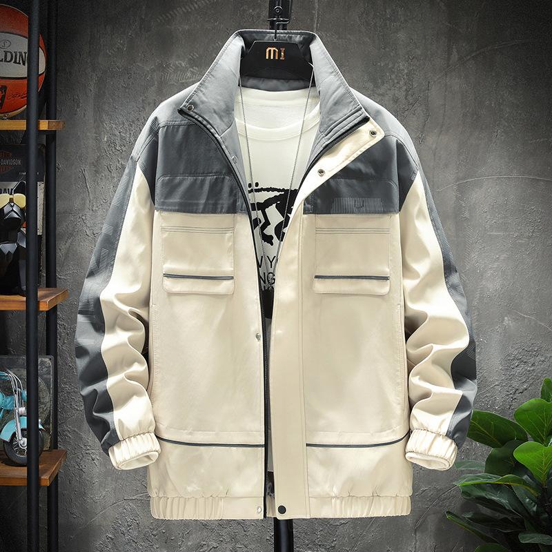 Men's Jackets 2021 Casual Jacket Men Spring Autumn Outerwear Mens Stand Collar Thick And Coats Male For Clothing Brand