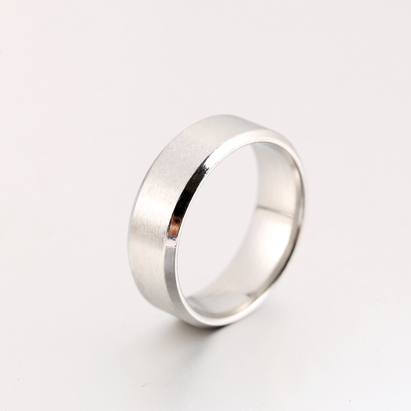 8MM Simple Design 316L Stainless Steel Band Ring for Men Women Rings Gold Silver Black Titaniun Steel Rings Nice Jewelry Gift Wedding Jewelry Top Qual
