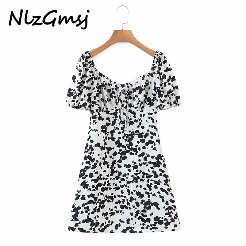 Dres Loose Short Sleeve High Waist Square Collar Printing Mini Fashion Summer 03 210628, As picture
Dres Loose Short Sleeve High Waist Square Collar Printing Mini Fashion Summer 03 210628, As picture