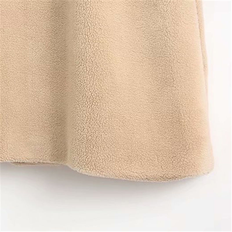 Women Faux Fur Coat Winter Warm Long Teddy Fashion Parka Lamb Jacket Female Casual Outwear 210515