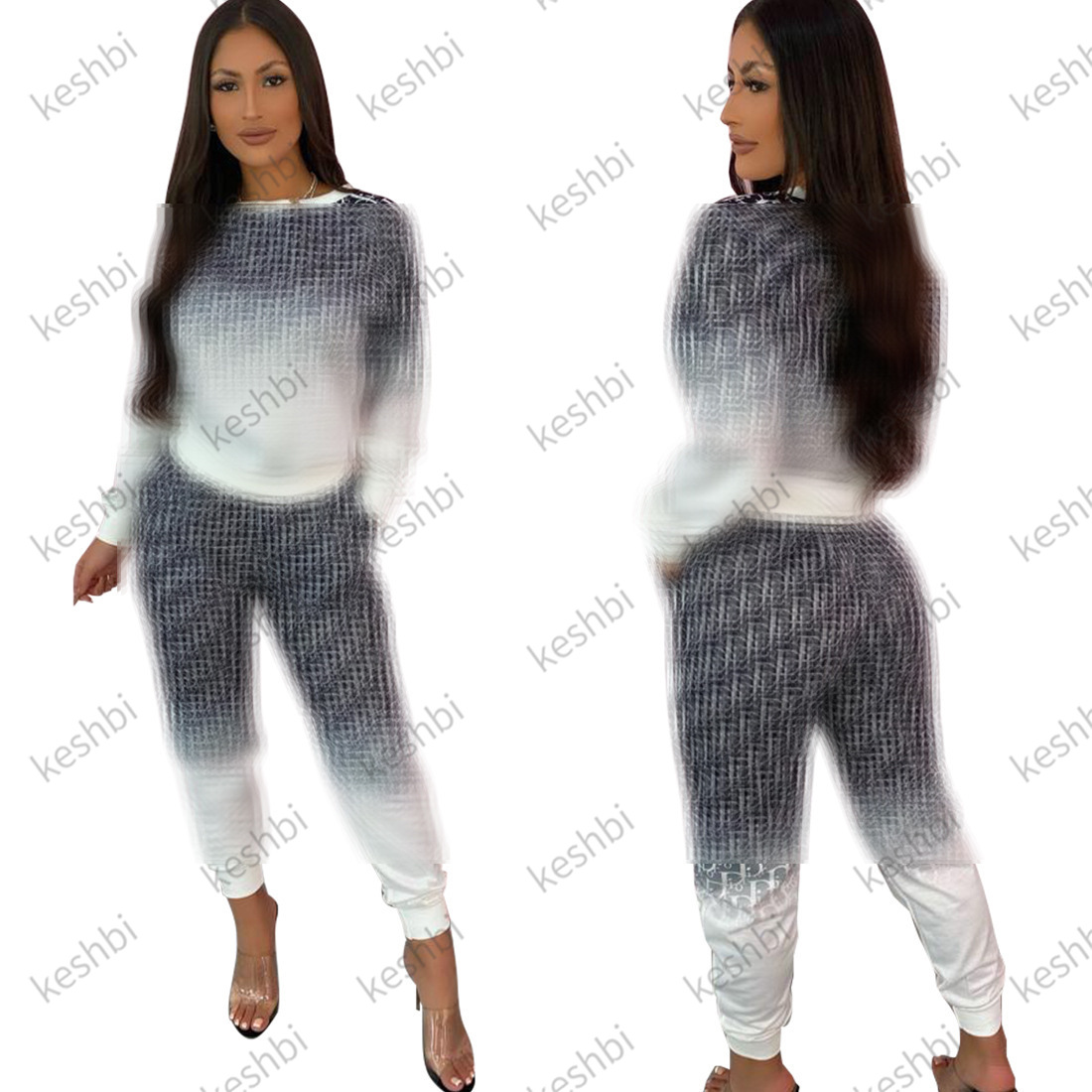 Fashion Women Print Letter Two Pieces Outfits Tracksuits Long Sleeve Sweatshirts Pants Sportwears, White
Fashion Women Print Letter Two Pieces Outfits Tracksuits Long Sleeve Sweatshirts Pants Sportwears, White