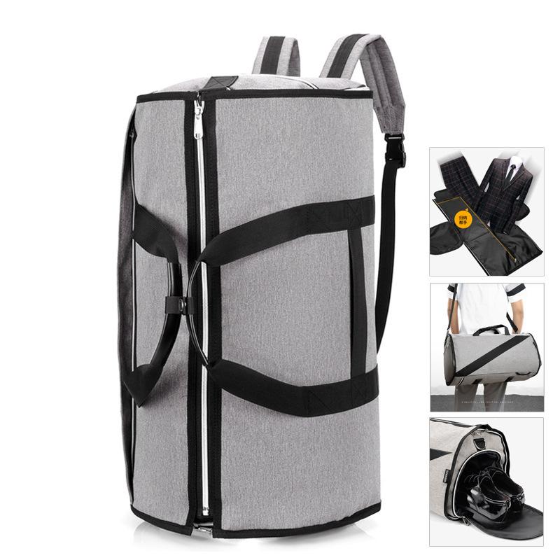 Outdoor Bags Large Capacity Water Repellent Men's Suit Bag Single Backpack Dry Wet Separation Exercise Fitness, Black
Outdoor Bags Large Capacity Water Repellent Men's Suit Bag Single Backpack Dry Wet Separation Exercise Fitness, Black
