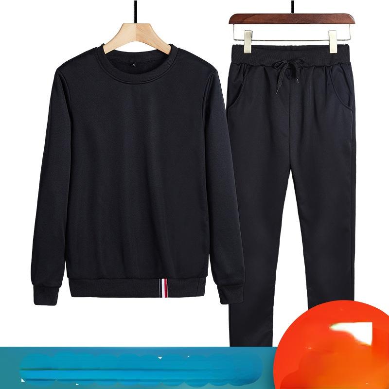 Jogging Clothing 2021 Fashion Suit Men's Sweater Round Neck Pullover Long Sleeve Casual Pants Large Two Piece Solid Color, Black;red
Jogging Clothing 2021 Fashion Suit Men's Sweater Round Neck Pullover Long Sleeve Casual Pants Large Two Piece Solid Color, Black;red