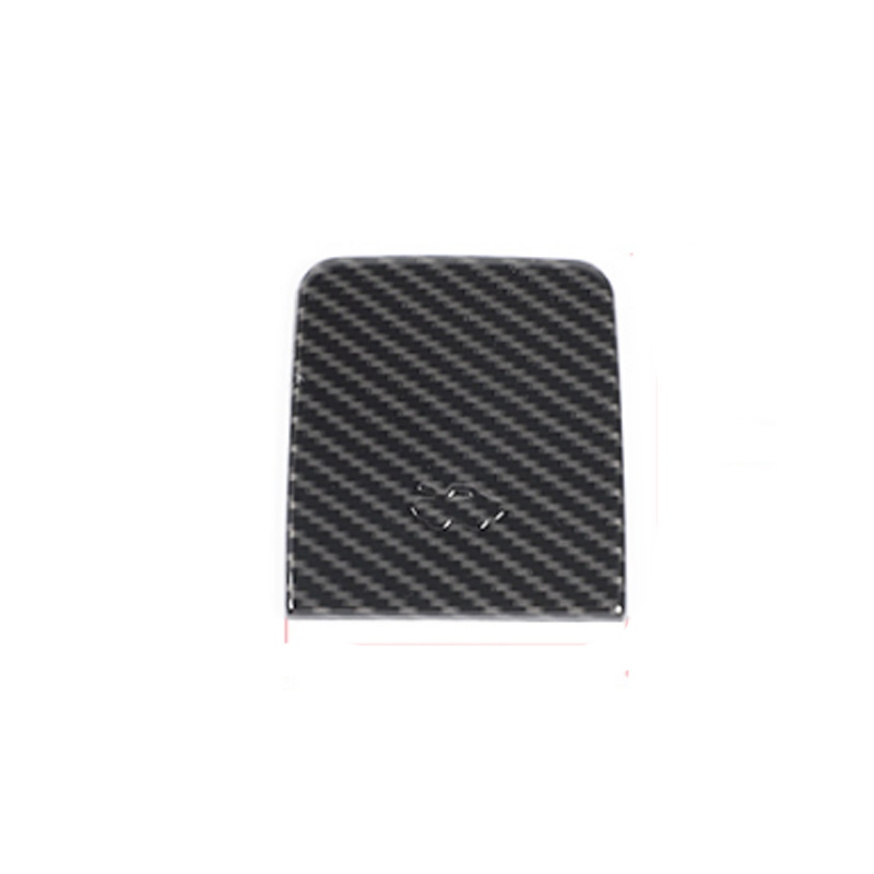 Engine Hood Switch Trim Cover For Chevrolet Silverado /GMC /Sierra 14-18 Carbon Fiber 1PCS