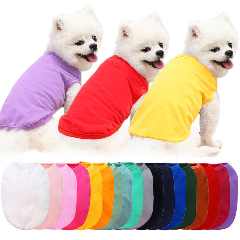 Dog Home & Gardendog Apparel Large Dogs Clothes White Blank Puppy Shirts Solid Color Small T Shirt Cotton Outwear Pet Supplies 9 Colors Drop, Randomly send colors remark no
Dog Home & Gardendog Apparel Large Dogs Clothes White Blank Puppy Shirts Solid Color Small T Shirt Cotton Outwear Pet Supplies 9 Colors Drop, Randomly send colors remark no